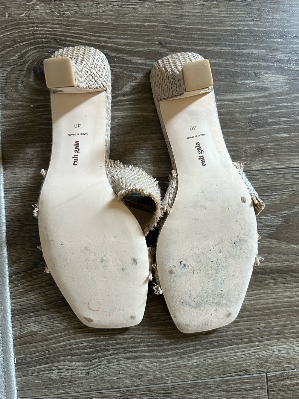 Cult Gaia Raffia Heeled sandals - Picture 5 of 10